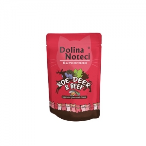 Dolina Noteci Superfood metskitse ja veisega kassikonserv 85g