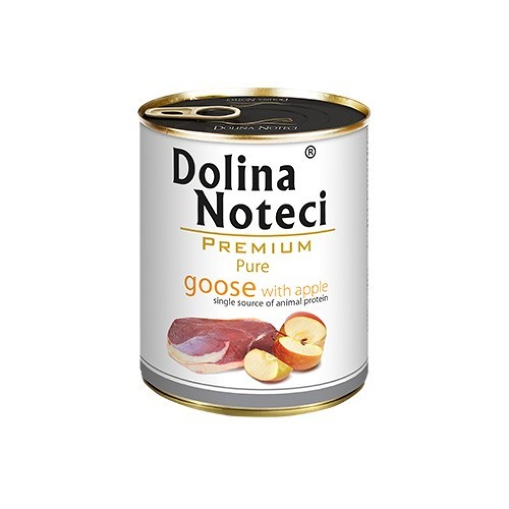 Dolina Noteci PREMIUM Pure täistoit haneliha ja õunaga täiskasvanud koertele 800 g