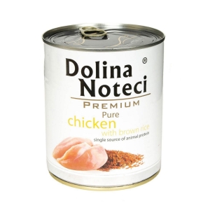 Dolina Noteci Premium Pure курица с коричневым рисом 800г