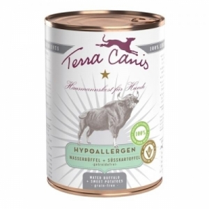 Terra Canis Hüpoallergeene vesipühvliga konserv koerale 400g