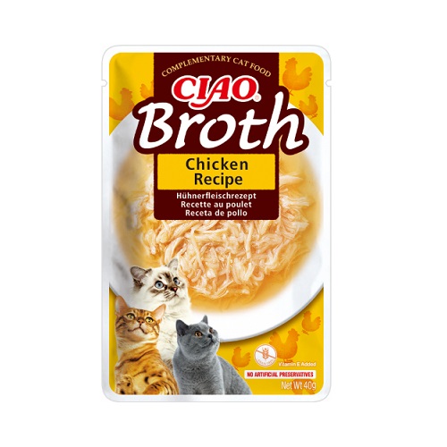 Бульон Churu Ciao Broth куриный для кошек 40г