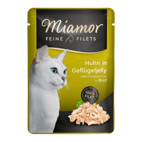 Miamor Filets kana linnuliha želees kassikonserv 100g