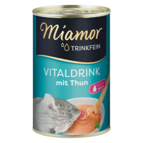 Miamor tuunikala puljong kassidele 135ml