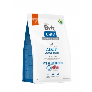 Brit Care Hypoallergenic Adult Large Breed Lamb koeratoit 3kg