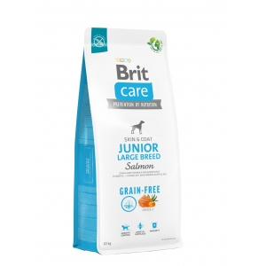 Brit Care Grain-Free Junior Large Breed Salmon koeratoit 12kg