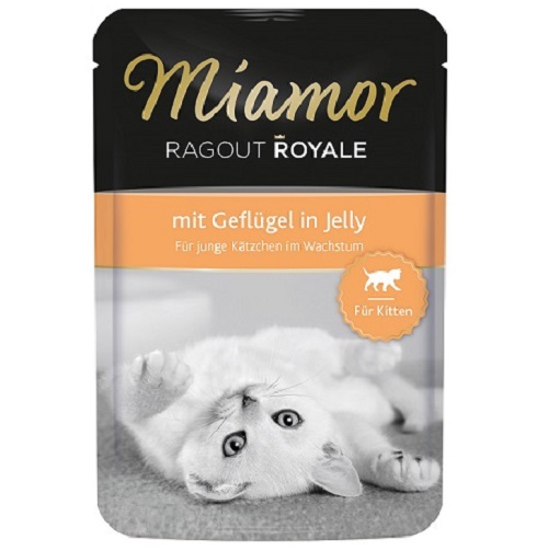 Miamor Ragout с птичьим желе для котят 100г