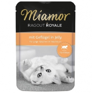 Miamor Ragout с птичьим желе для котят 100г