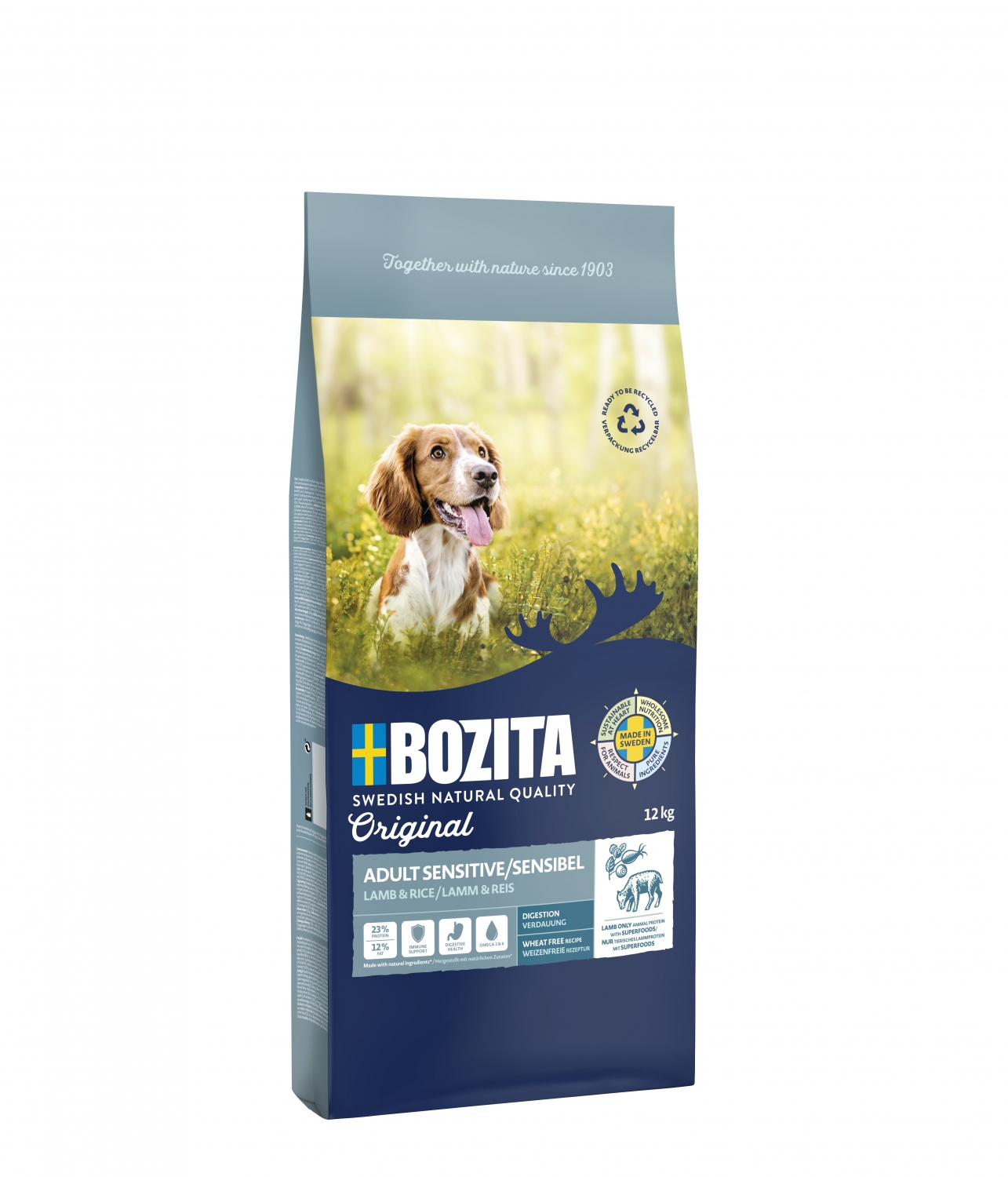 Bozita Original Adult Sensitive Digestion Lamb 12kg