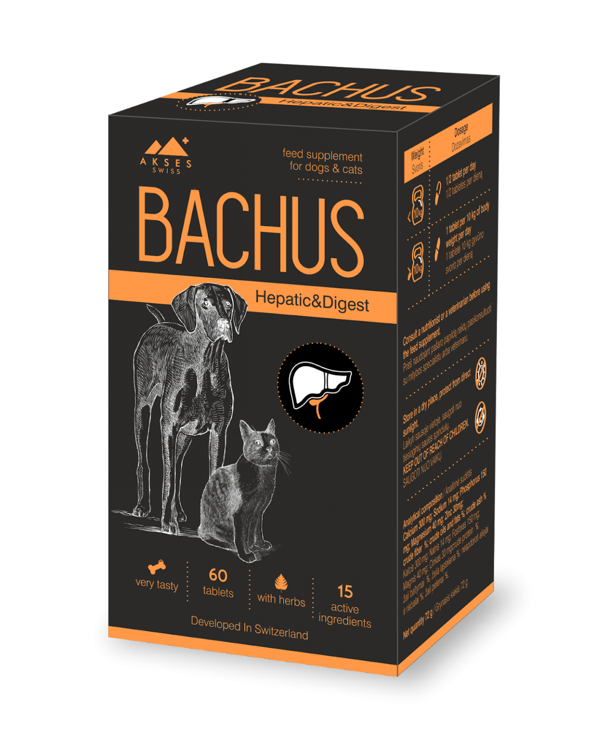 Bachus Hepatic&Digest N60 tab