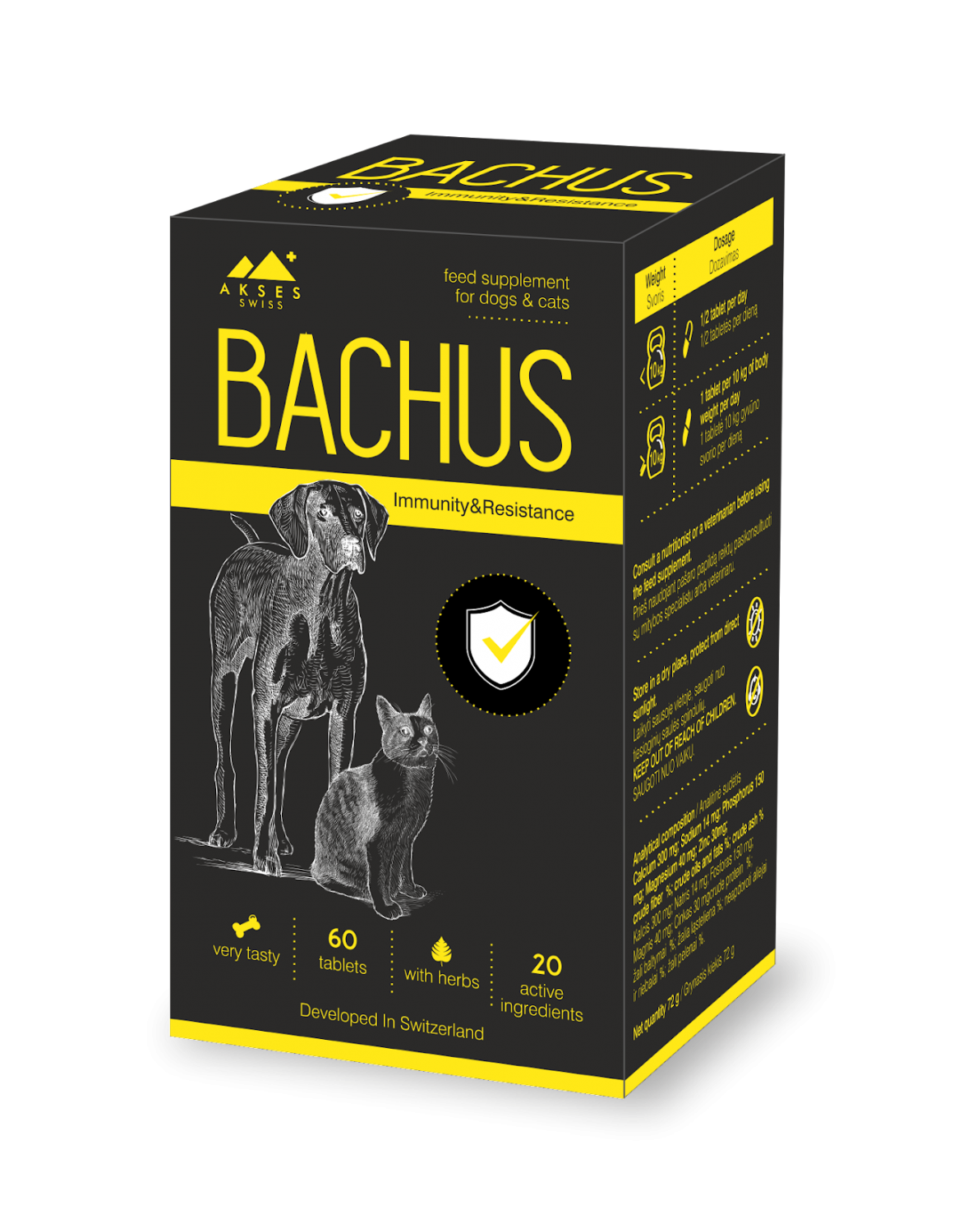 Bachus Immunity&Resistance N60 tab