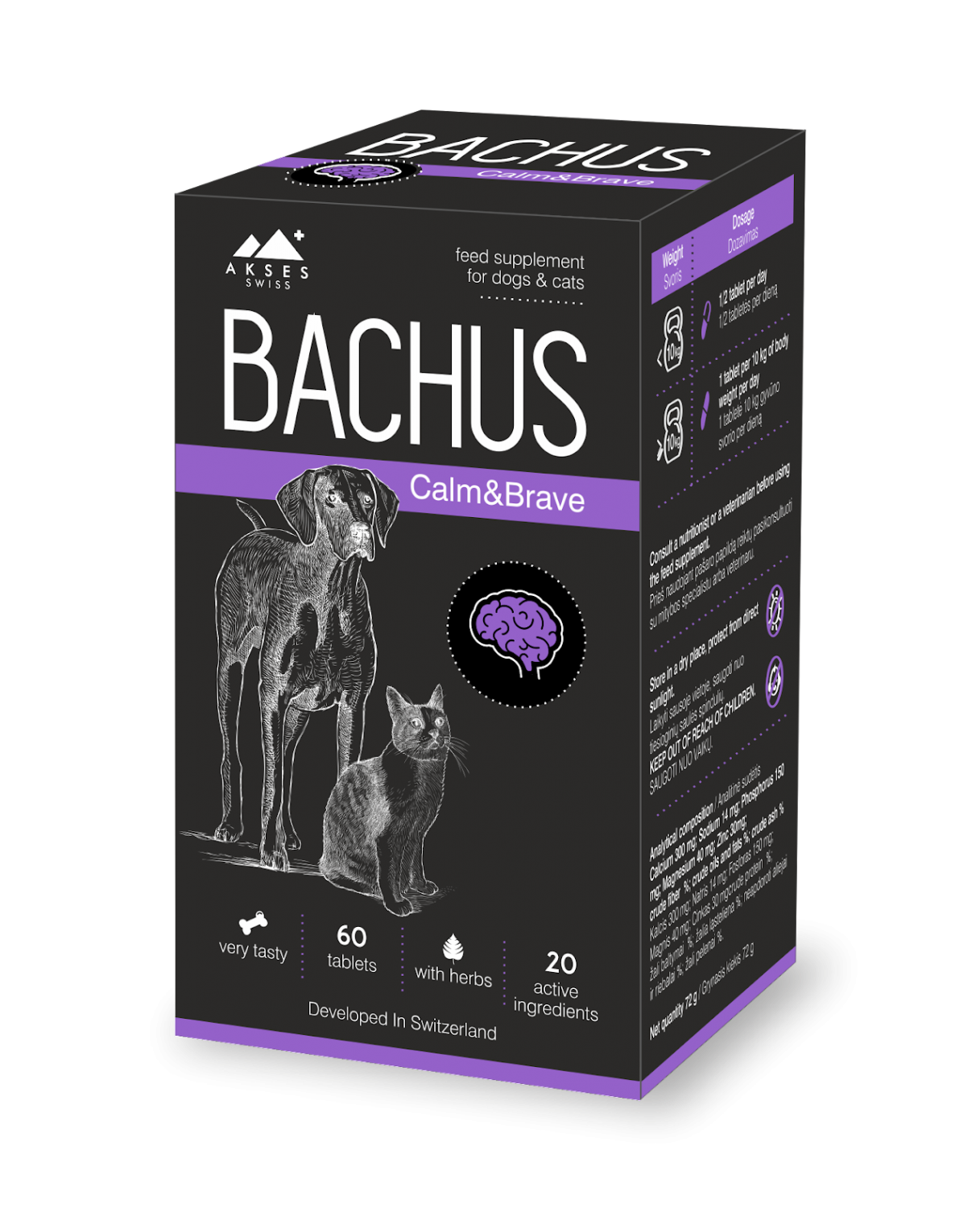 Bachus Calm&Brave N60 tab