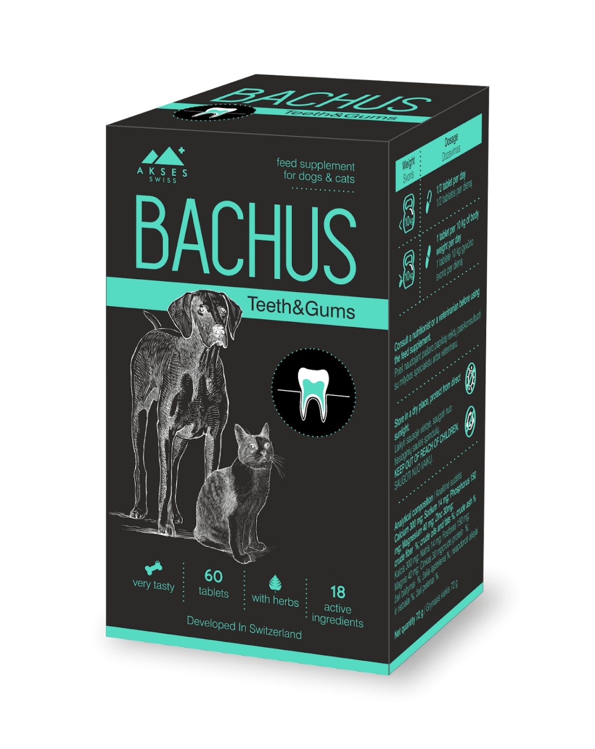 Bachus Bachus Teeth&Gums N60 tab