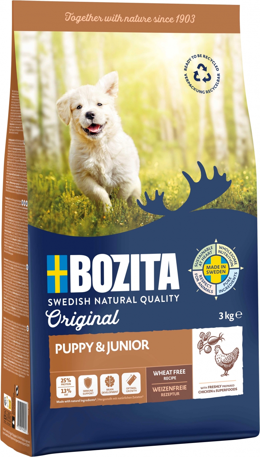 Bozita Original Puppy&Junior 3kg