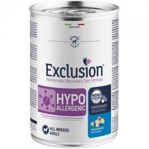 Exclusion Hypoallergenic Adult Fish&Potato 6x400g