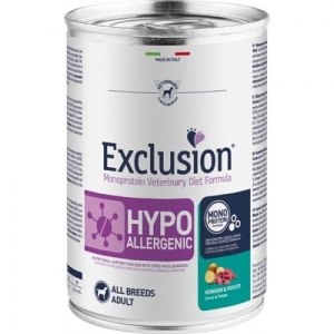 Exclusion Hypoallergenic Adult Venison&Potato 6x400g