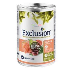 Exclusion Mediterraneo Adult monoproteiin koerakonserv lõhega 6x400g