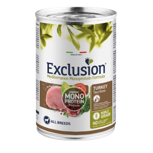 Exclusion Mediterraneo Adult monoproteiin koerakonserv kalkuniga 6x400g