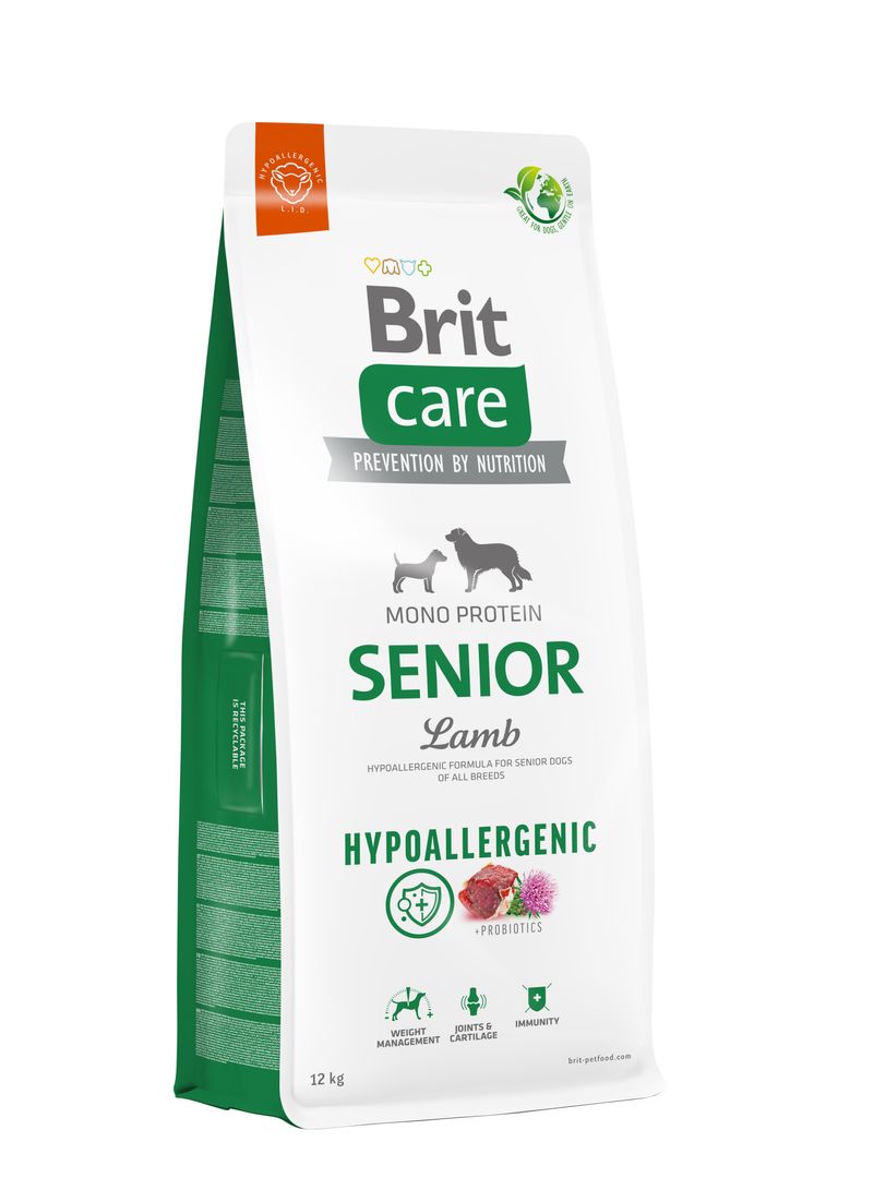 Brit Care Hypoallergenic Senior Lamb koeratoit 12kg