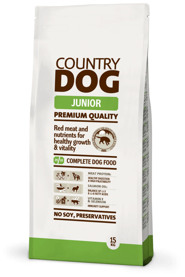 Country Dog Junior koeratoit 15kg