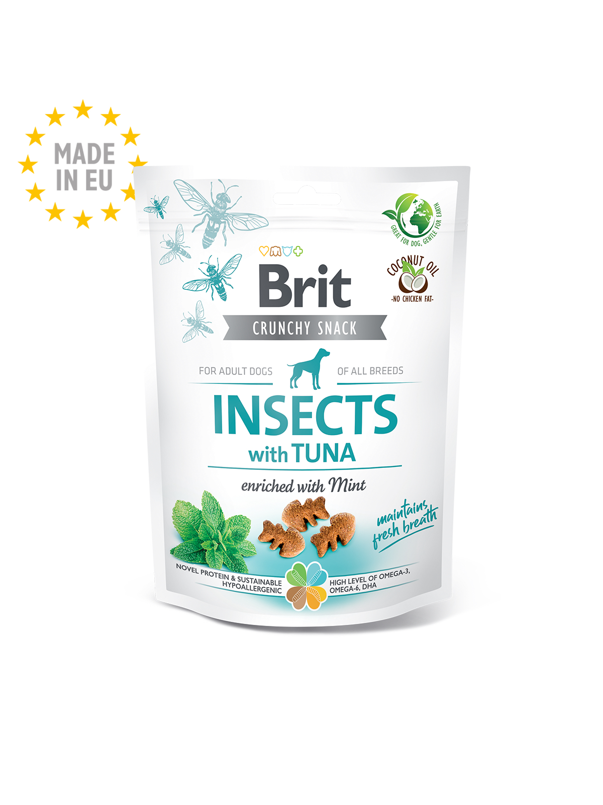 Brit Care Insects with Tuna närimismaius koertele 200g