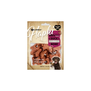 Flamingo Hapki Duck + Rice Bone närimismaius koerale 170g