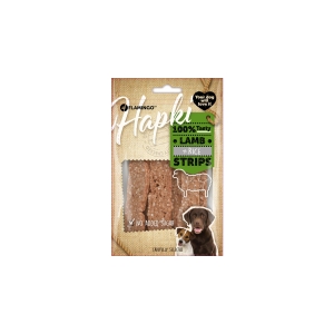 Flamingo Hapki Lamb + Rice Strips närimismaius koerale 85g