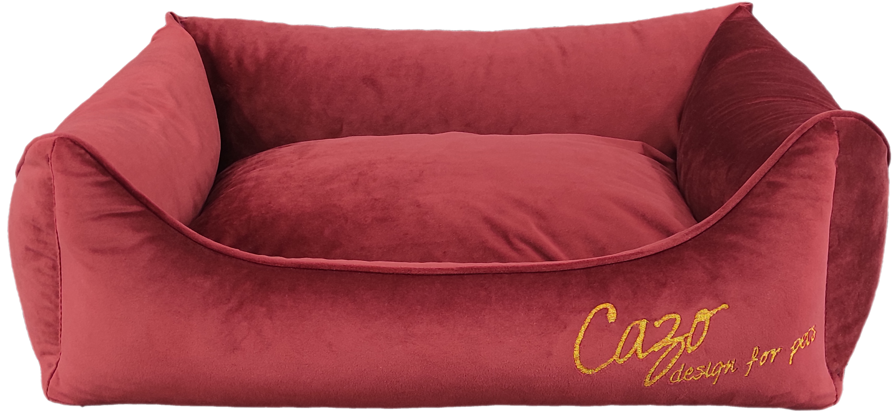 Cazo Soft Bed Milan punane pesa koertele 93x72cm