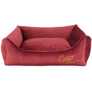 Cazo Soft Bed Milan punane pesa koertele 93x72cm