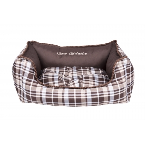 Cazo Soft Bed Scotland Line pruun pesa koertele 95x70cm