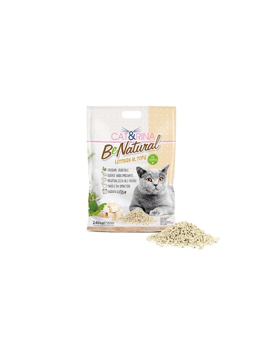 Cat & Rina BeNatural tofu kassiliiv 2,45kg