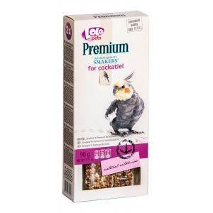 LoLo Pets Premium maiusepulgad nümfkakaduudele 2tk 90g