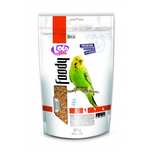 LoLo Pets Foody täissööt viirpapagoidele 600g