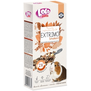 LoLo Pets Extrimo närimispulgad merisigadele 2tk 100g