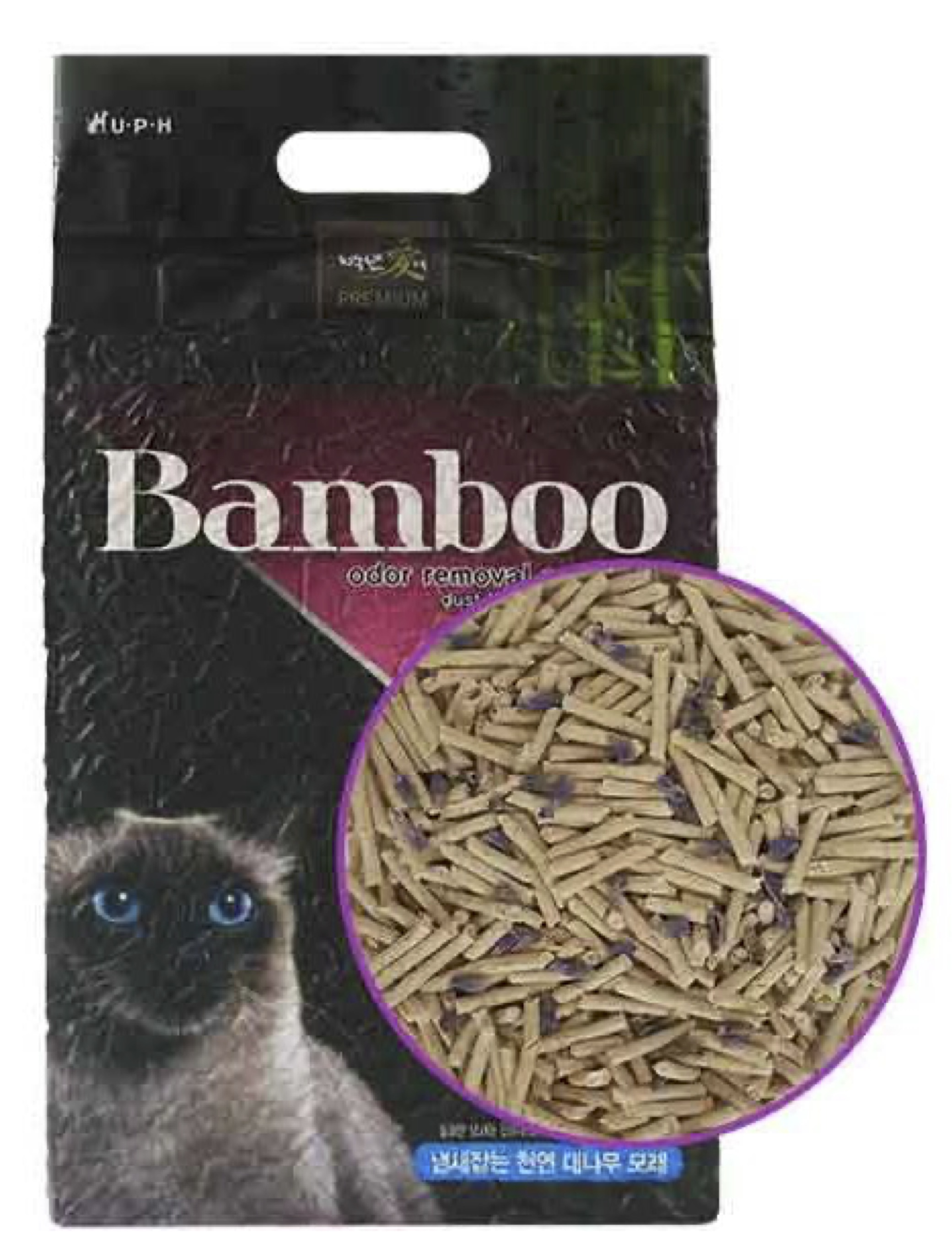 Bamboo lavendli lõhnaga bambusest kassiliiv 2,5 kg