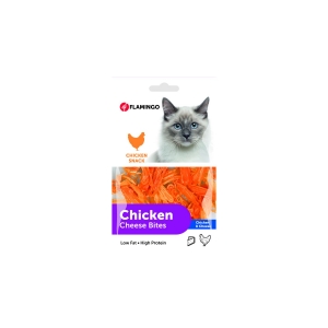 Flamingo Chicken Cheese Bites maiused kassile 85g