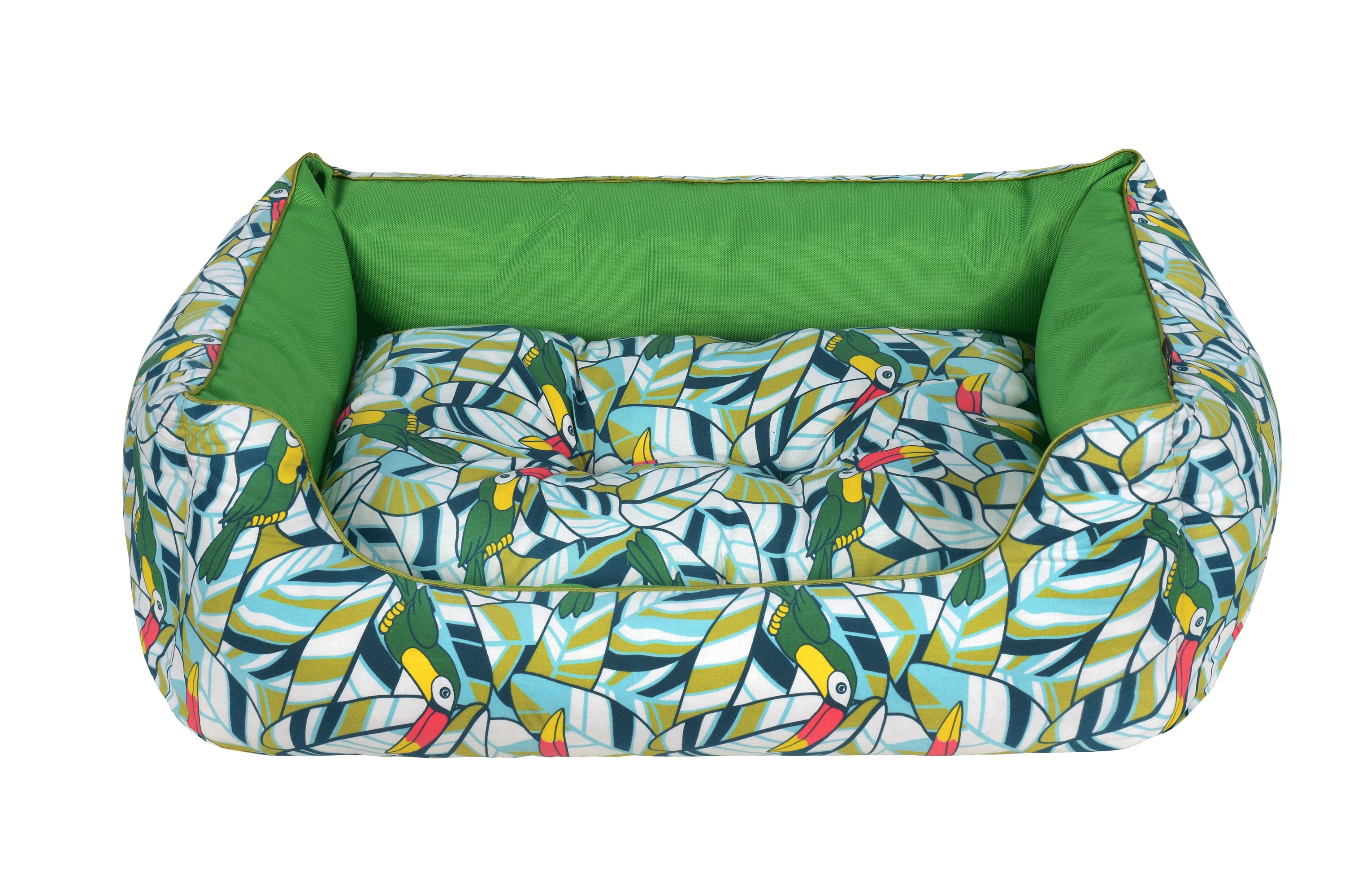 Cazo Soft Bed Cotton Toucan pesa koertele 95x75cm