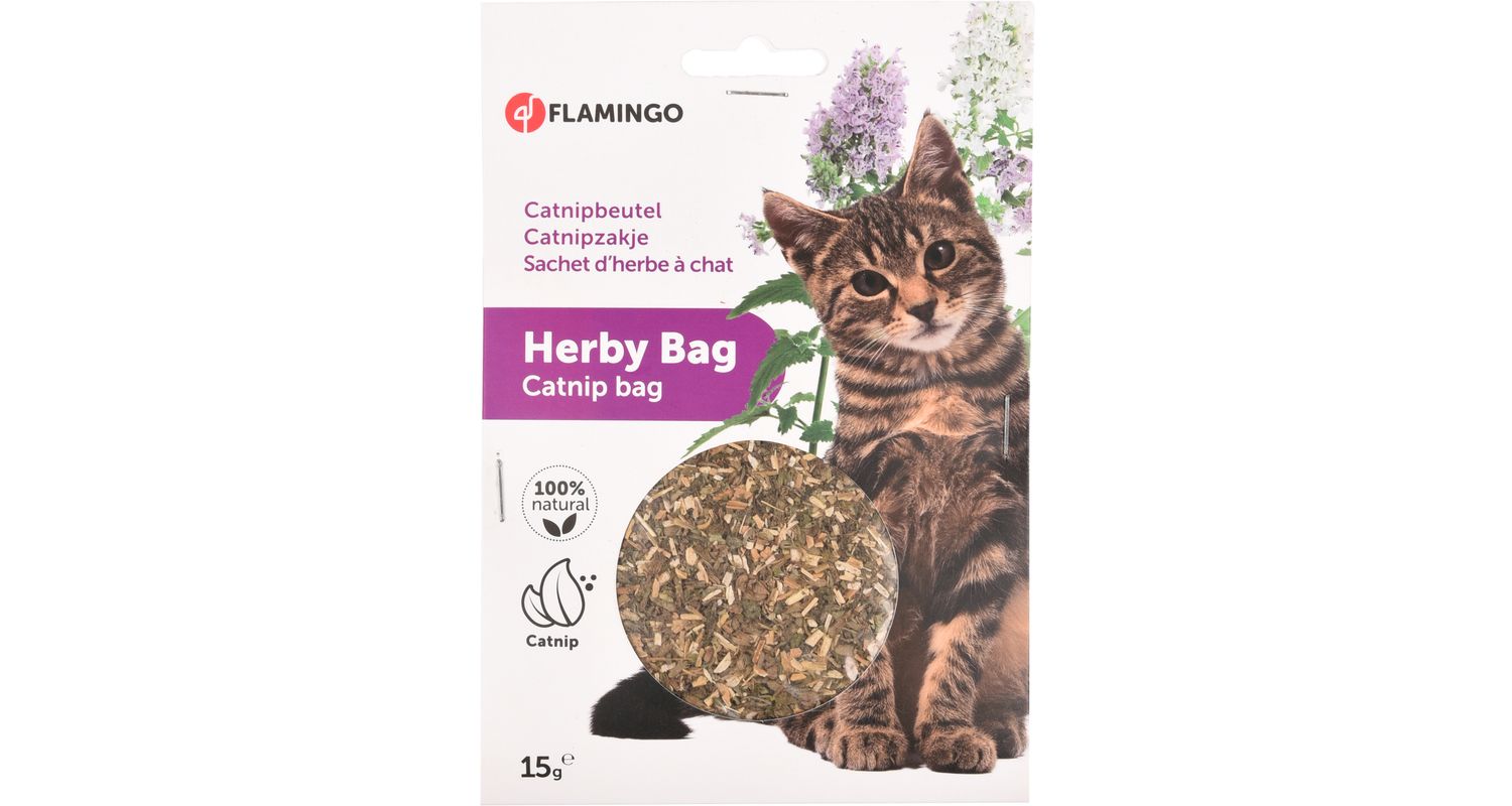 Flamingo Catnip naistenõges kotis kassidele 15g