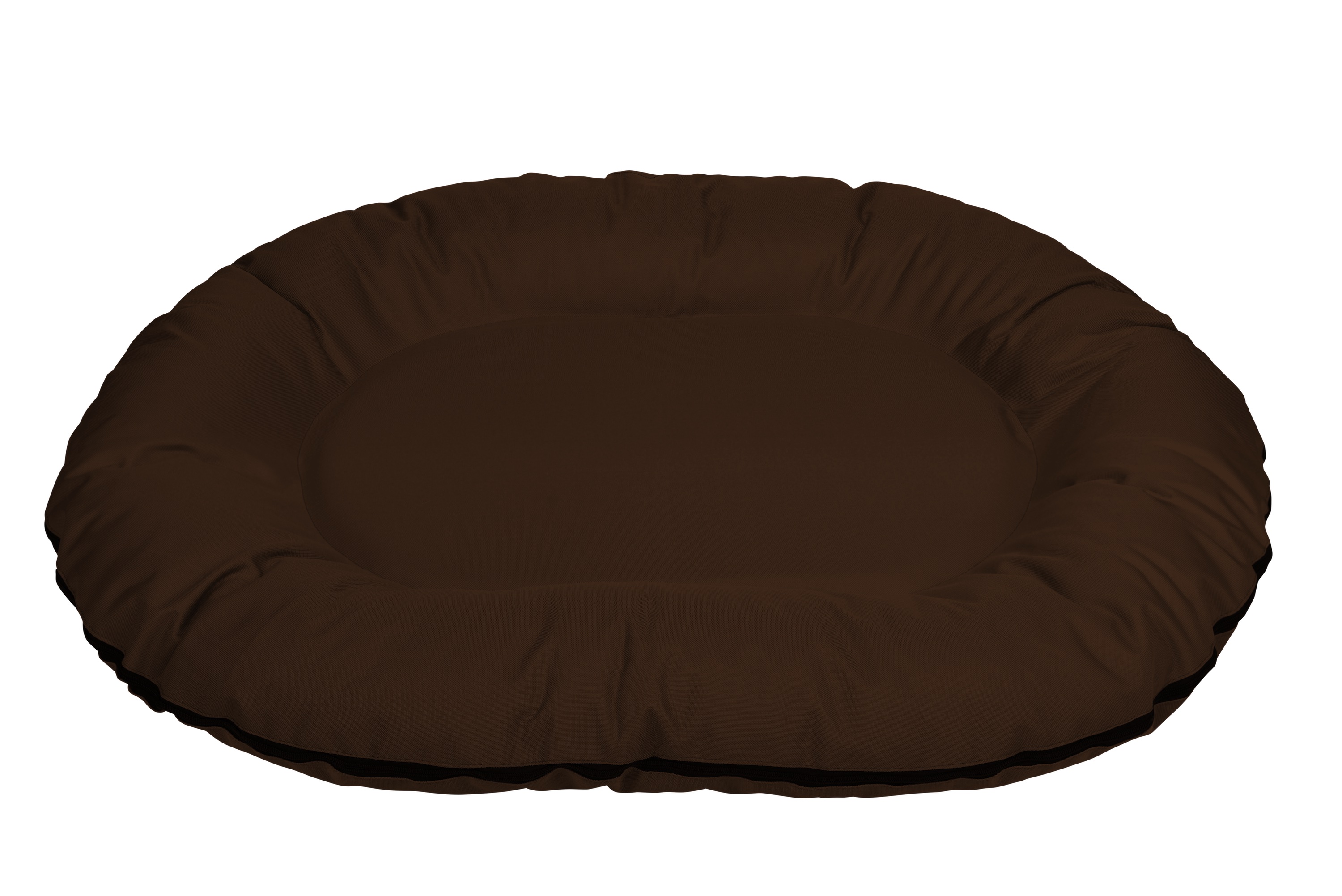 Cazo Oval Bed pruun pesa koertele 75x100x15cm