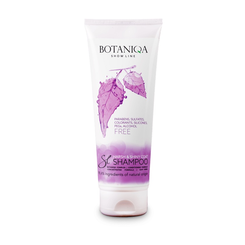 Botaniqa Show Line Harsh &amp; Shiny Coat šhampoon koertele 250ml