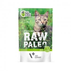 Raw Paleo einekotike steriliseeritud kassile ulukiga, 100 g