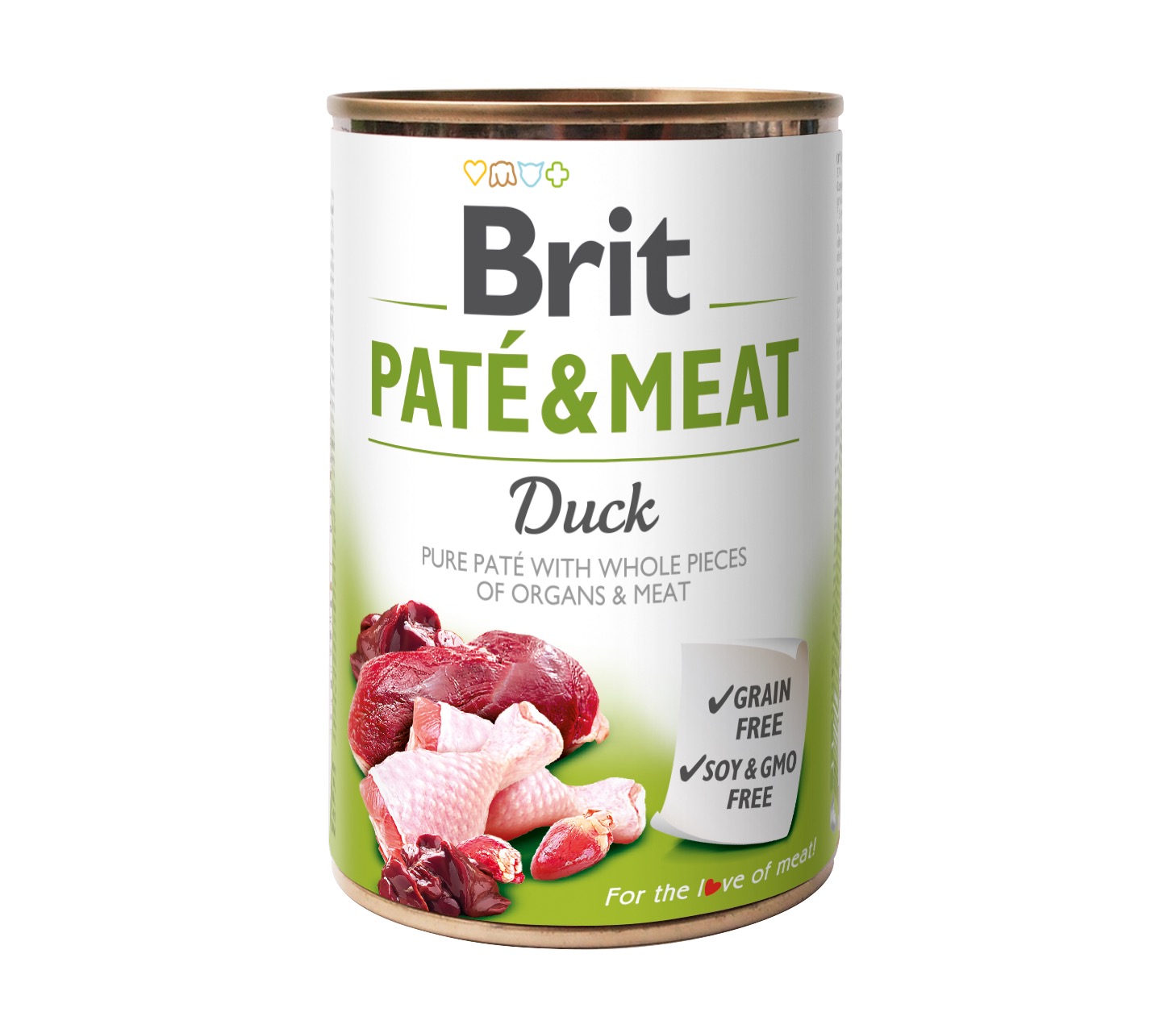 Brit Care Duck Paté & Meat konserv koertele 800g