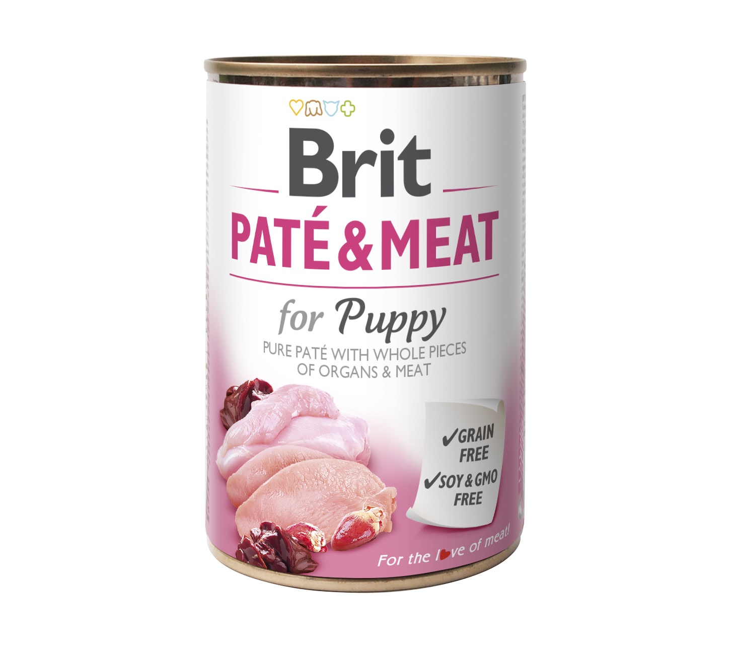 Brit Care Chicken &Turkey Paté & Meat for Puppy konserv kutsikatele 400g