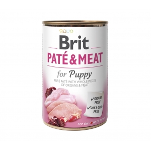 Brit Care Chicken &Turkey Paté & Meat for Puppy konserv kutsikatele 400g