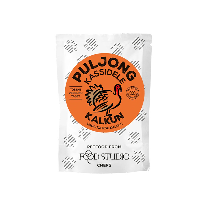 Foodstudio kalkunipuljong kassidele 100ml