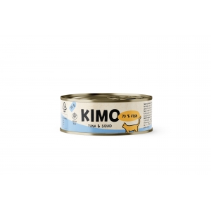 Kimo Tuna &amp; Squid konserv kassidele 70g