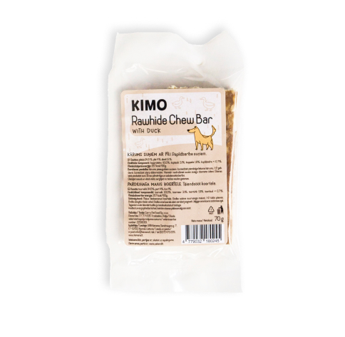 Kimo naturaalne närimismaius pardiga 12cm 2tk 70g