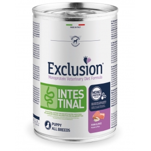 Exclusion Intestinal Puppy Pork&Rice All Breeds 6x400g