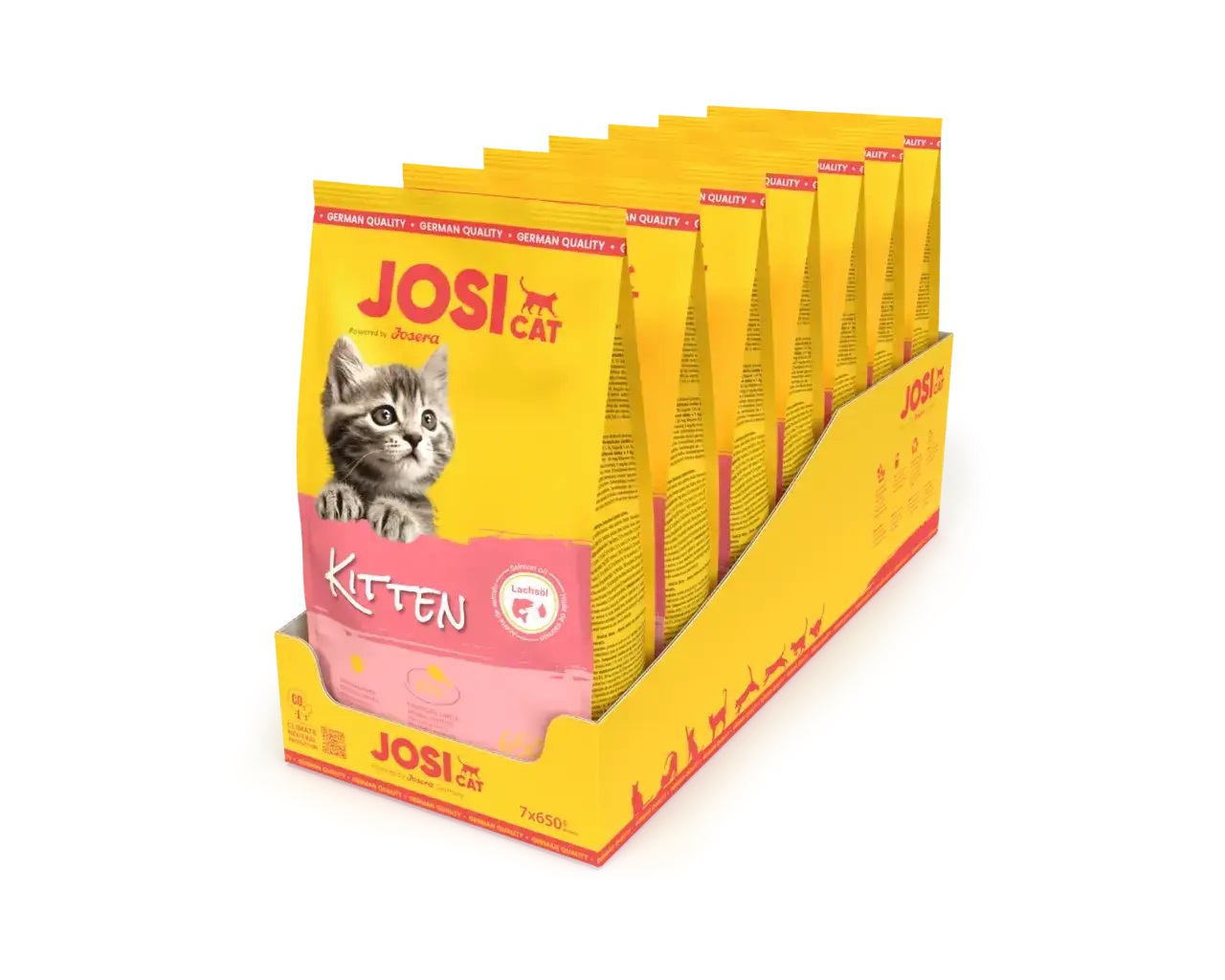 JosiCat Kitten 7x650g