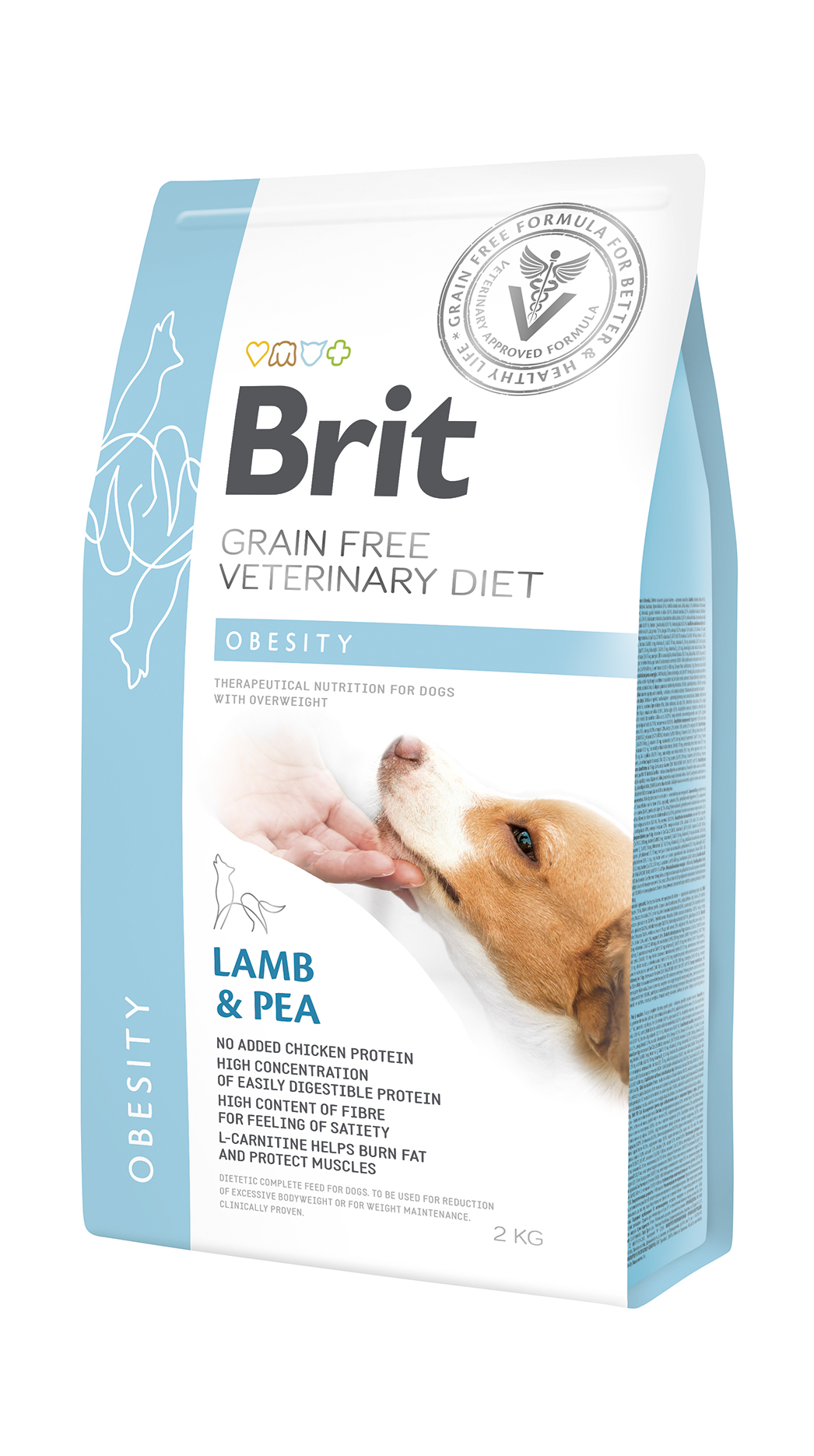 Brit Veterinary Diet Obesity erisööt koertele 2kg