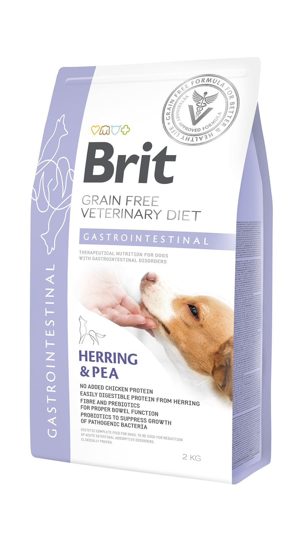 Brit Veterinary Diet Gastrointestinal erisööt koertele 2kg